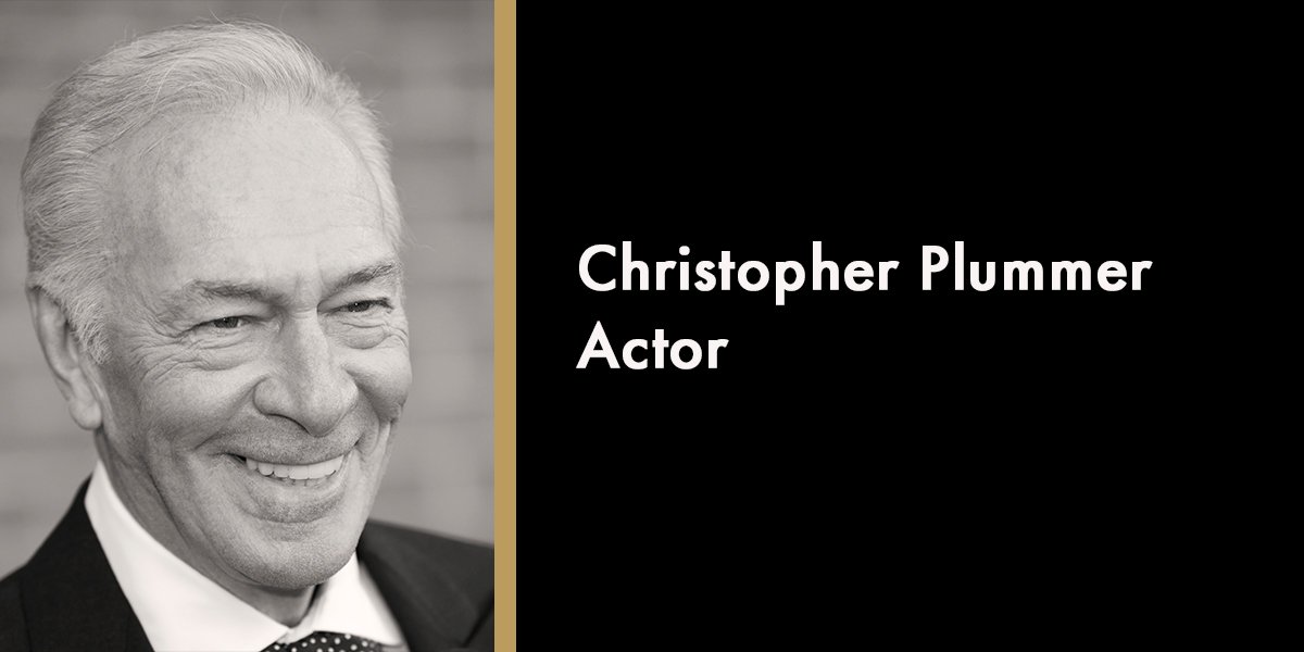 Christopher Plummer - Actor