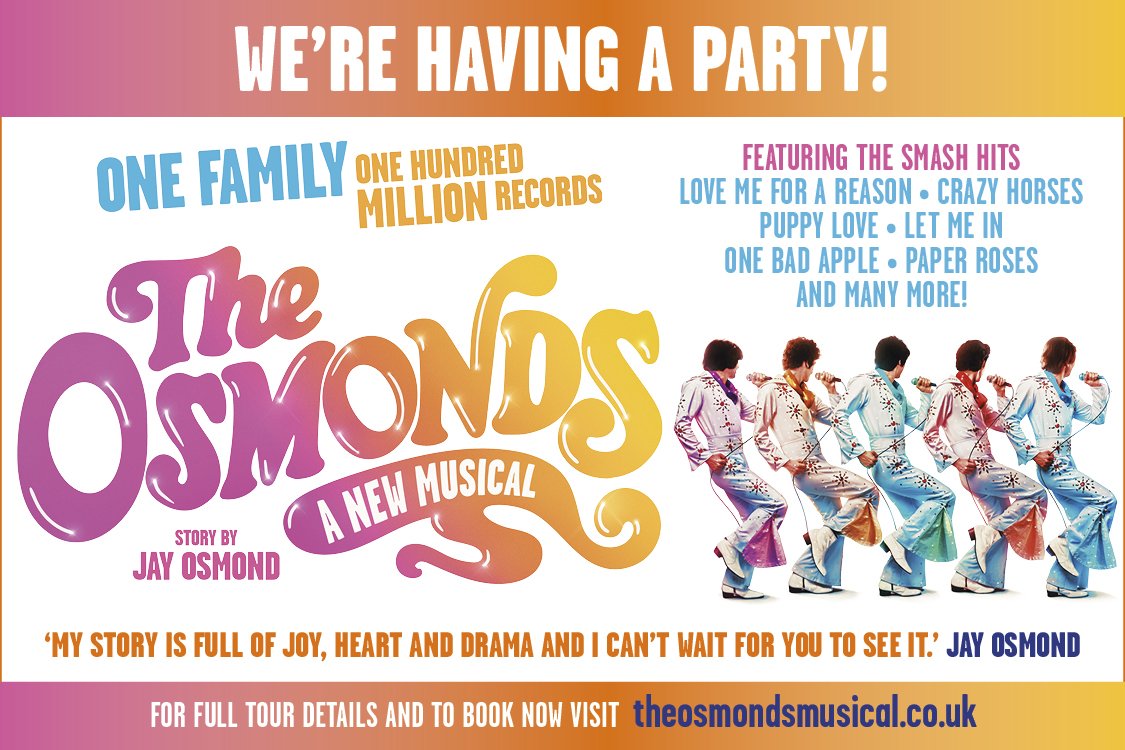 Win tickets to The Osmonds: A New Musical now on tour across the UK
