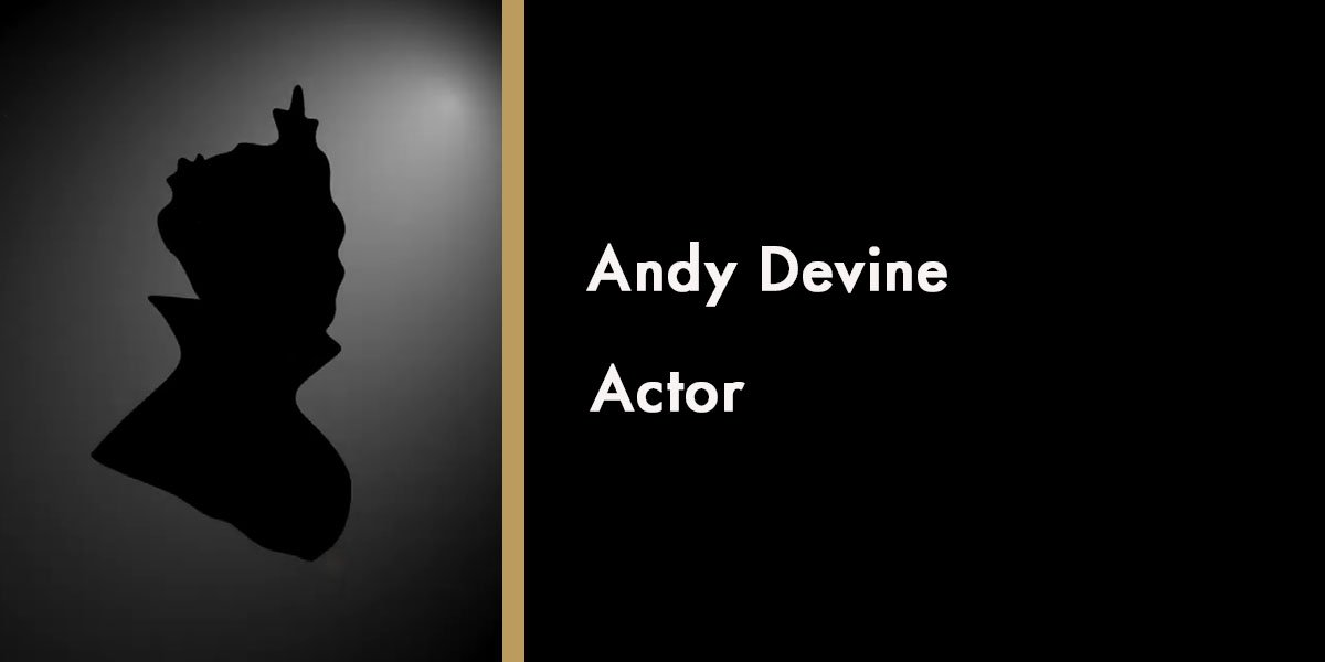Andy Devine - Actor