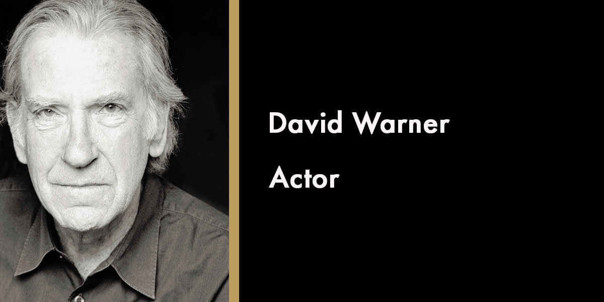 David Warner, Actor