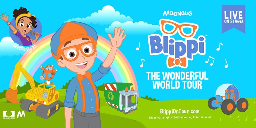 Blippi heads on The Wonderful World Tour in 2023!