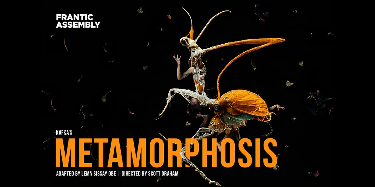 Creative team announced for Frantic Assembly’s Metamorphosis 2023 UK Tour