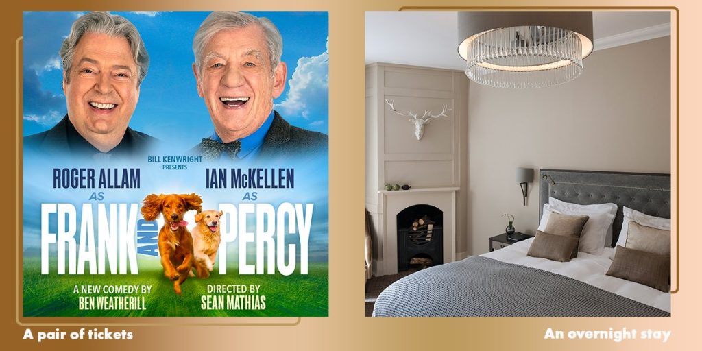 Win tickets to Frank and Percy plus an overnight stay at The Castle Hotel