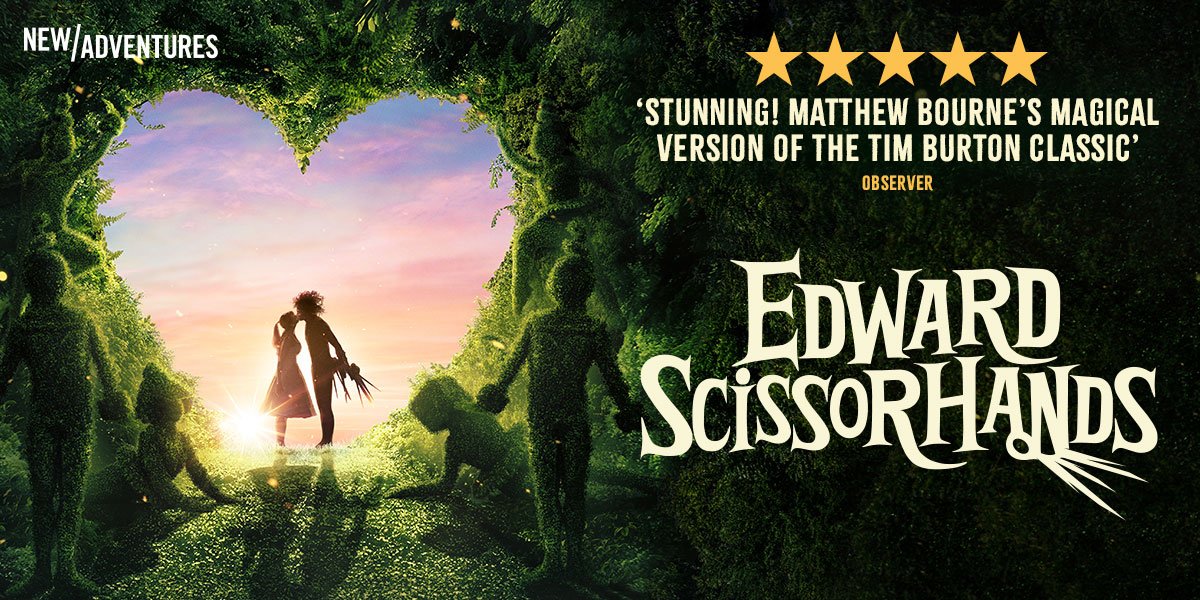Edward Scissorhands, by Matthew Bourne, tours UK for first time in nearly a decade