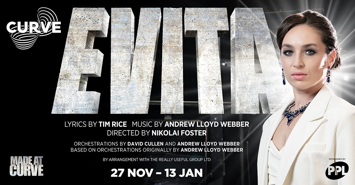 See Evita in Leicester with two tickets and an overnight stay