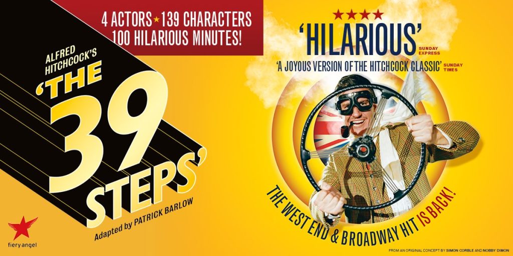 Spiffing news! The 39 Steps is back and on tour