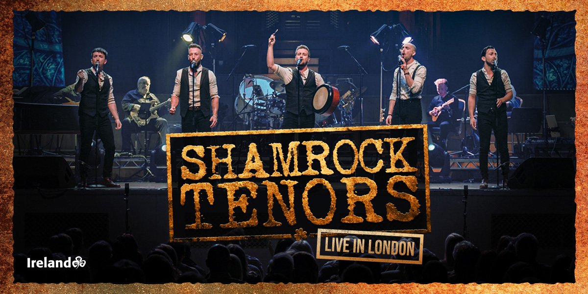 Win tickets and VIP Bar access to The Shamrock Tenors