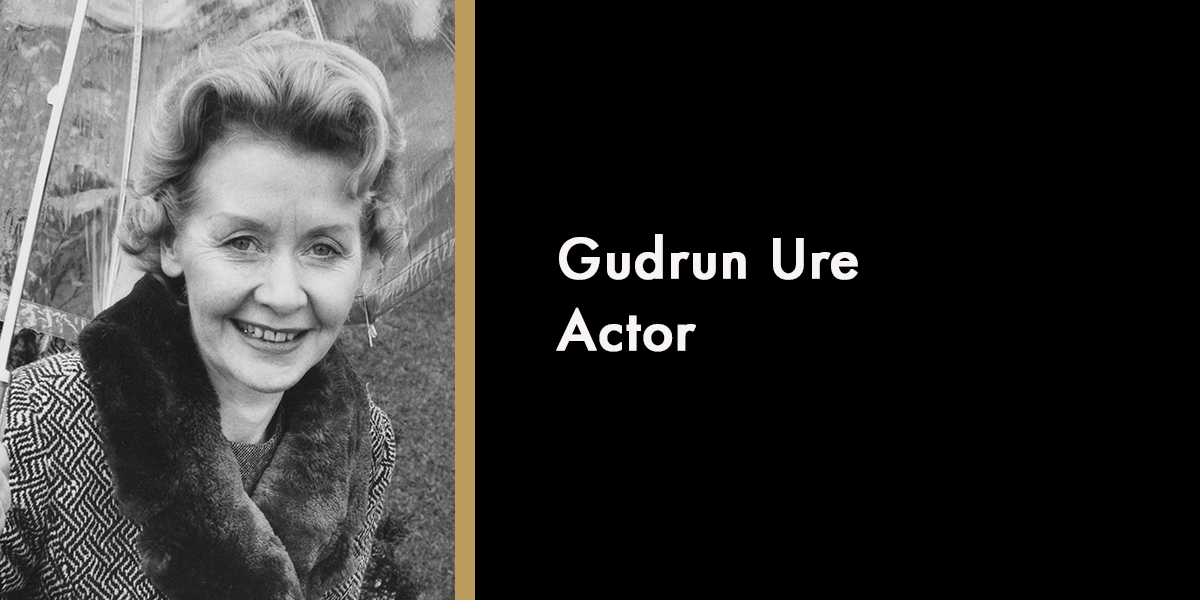 Gudrun Ure - Actor