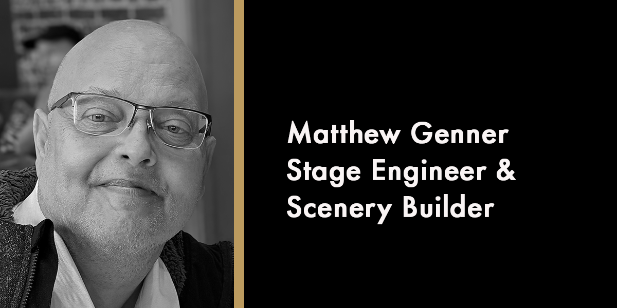 Matthew Genner's memorial portrait, featuring a solemn expression, surrounded by soft lighting and a dark background.